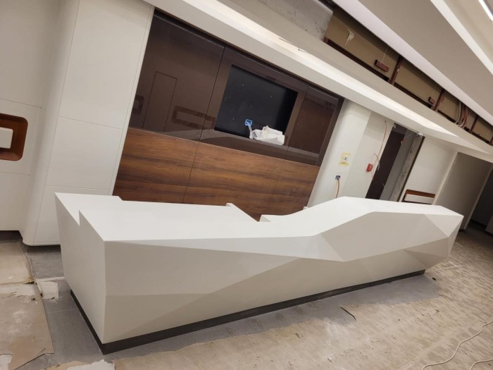 Ataköy Medicana Hastanesi Karşılama Bankosu